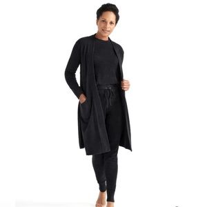 Knix COZZZY Lounge Cardigan BLACK Size Large